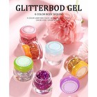 Eye Glitter Eyeshadow Nail Hair Body Face Glitter Gel Long Lasting2098