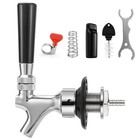 1 5  Draft Beer Faucet Shank - Stainless Steel Core Tap For Home Brewing
