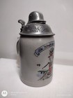 German Wwii Remembering My Service 1940 Pewter Lidded Beer Stein Child Soldier