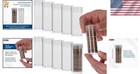 Durable Quarter Coin Tubes - Pack Of 10 For Long-term Storage   Preservation