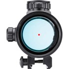 Barska 1x50mm Red Dot Scope Tactical   Weaver Rail Matte Black Anti-reflective