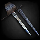 19th Century Spanish Toledo Left-handed   Parrying Dagger