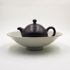 Japanese Snowflake Crackle Glaze Bowl Tea Utensils Tea Ceremony