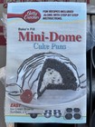 Betty Crocker Bake n Fill Mini Dome Cake Pans Recipes Included New Nos