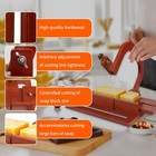 Premium Wooden Soap Cutter For Soap Making Supplies adjustable Handmade Soap    