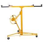 Drywall Lift Panel 11  Lift Drywall Panel Hoist Jack Lifter yellow