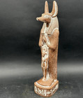 Authentic Ancient Egyptian Antique Rare God Anubis Statue Figurine Bc