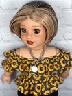 Custom Doll Wig American Girl  10-11 Head Size Made To Fit 18      american