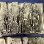 Vintage Toy Soldier Lead Mold  6194    cowboys  Gangsters     Caster Mold 1930s Rare