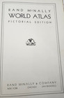 Rand Mcnally World Atlas Pictorial Edition 1934  Rand Mcnally   Company