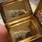 John Bettridge Birmingham English Sterling Silver Vinaigrette Box 1826