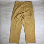Dickies Loose Fit Double Knee Work Pants Cell Phone Pocket Gold Size 38 X  34