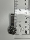 Vintage Cini Sterling Silver Zodiac Aquarius Cherub Tie Bar Clip
