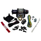 Viper Midnight 3000lb Atv utv Winch Kit With 50 Feet Steel Cable