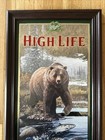Miller High Life Brown Bear Beer Mirror 14 5    X 25 5   scott Zoellick Sign Picture