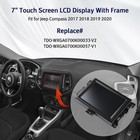 For 2018-2019 Jeep Renegade Oem Am Fm Xm 7  Vp2 Touch Screen Radio Lcd Display