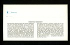 Christmas 1986 Young Couple With Dog In Snow Fleetwood Cachet Fdc Unaddr