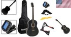 All-inclusive Beginner Acoustic Guitar Package With Stand   Lessons - Full Size