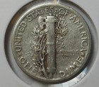1944-d Mercury Dime   Vf   Very Fine   Silver   Original
