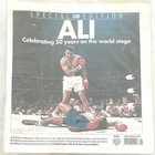 Vintage Usa Today Special Edition Ali Celebrating 50 Yrs On The World Stage
