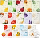 14 Pack Sheet Face Masks Hydrating For Dry Skin Grapefruit Scent Aloe