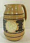 Royal Doulton King Edward Vii Queen Alexandra Coronation Pitcher Restored