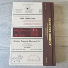 Vtg Clinton Oklahoma Polk City Directory 1990  Buyers Guide  Streets  Phone  s