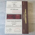 Vtg Polk City Directory - Clinton Oklahoma 1990  Buyers Guide  Streets  Phone  s