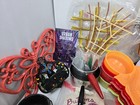 Huge 10  Pounds Lot Antique Vintage Junk Drawer Flea Market Reseller Craft Decor