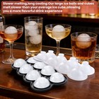 Sphere Ice Ball Mold Silicone Round Ice Maker For Whiskey Cocktail Bar New