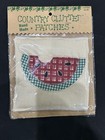 Vintage 3 Piece Westrim Crafts Country Clutter Patches Crafting Quilt Sewing  