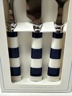 Pottery Barn Kids Utensils Blue white Stripe Set Includes Knife  Fork  Spoon