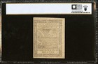 1773 Pennsylvania Colonial Currency American Revolution Bank Note Pa-170 Pcgs 53