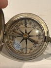 U s  Military Pocket Compass Wittnauer Wwi Era Antique Army Navigation Stamped