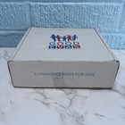 Goodevas Wooden Gymnastic Rings For Kids Natural Wood Brown Rope Clips New