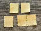 Lot Of 5 Australia 4 1 2d-6 1 2-2 1 2-  King George Postage Stamps Aus150