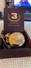 Working Dale Earnhardt Sr   3 Commemorative Pocket Watch With Display Box