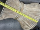 Mcguire Style Sheaf Of Wheat Bamboo Pedestal Dining Used Table - Pick Up Or