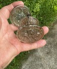 Rare Victorian-empire Sandwich Glass Pull Nm Beautiful Early Glass Make An Offer