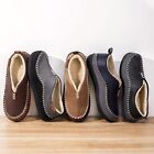 Men s Moccasin Slippers Memory Foam Indoor outdoor Warm Suede Size 12 M Us