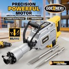 3500w Demolition Jack Hammer 110v 1900rpm Concrete Breaker Electric With Chisel