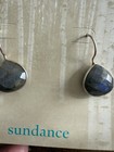 Sundance Catalog  Labradorite Sterling Silver Handmade Earrings