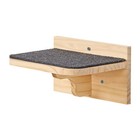Shengocase 4-pack Large Solid Wood Cat Wall Steps Shelves Furniture Perch