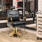 Hydraulic Recline Barber Chair Salon Beauty Hair Styling Chair 360 Degree Swivel