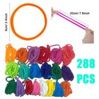 Allazone Loom Potholder Loops Weaving Craft Loom Loops  Weaving Loom Kit  Pot   