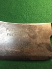 Vintage Foster Bros Fulton Brand 1180 Model Meat Cleaver Heavy Duty