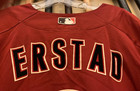 Darin Erstad 2008-09 Houston Astros Cool Base Bp Game Used Jersey