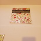 Dmd Patterned Paper Partial Packs 8 x8  Cardmaking scrapbooking  13 Total Sheets