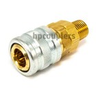 Foster Quick Connect 1 4  Male Npt Air Hose Coupler M Style Connector Fitting