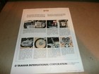 1973   Yamaha 250dt3 Torque Induction 250 Dt3  Motorcycle Sales Brochure